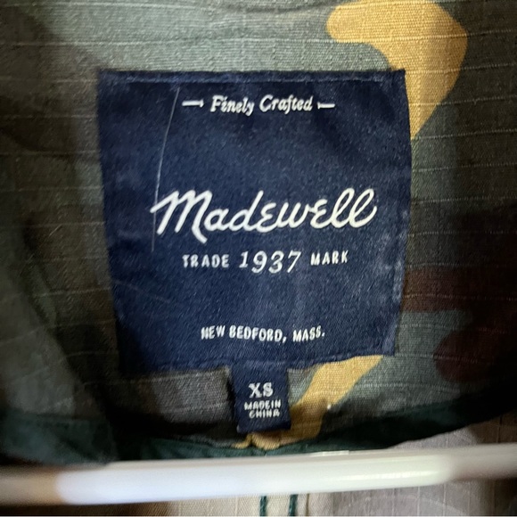 Madewell Camo Jacket Size XS - Picture 2 of 12